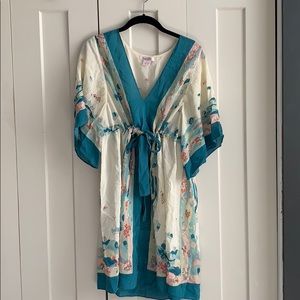 Anthropologie 100% silk dress